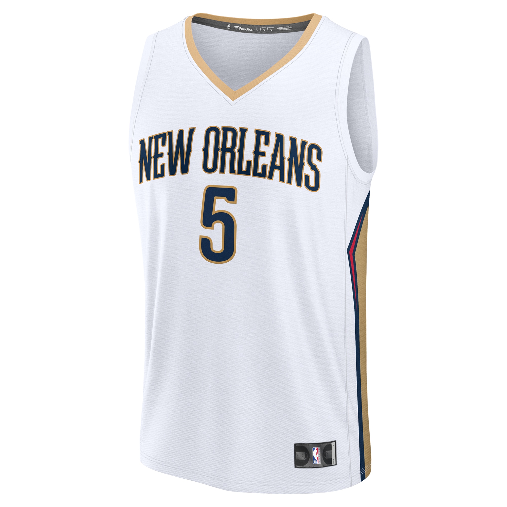 dejounte murray new orleans pelicans fanatics fast break replica player jersey association edition white 2304 5vwsy.jpg