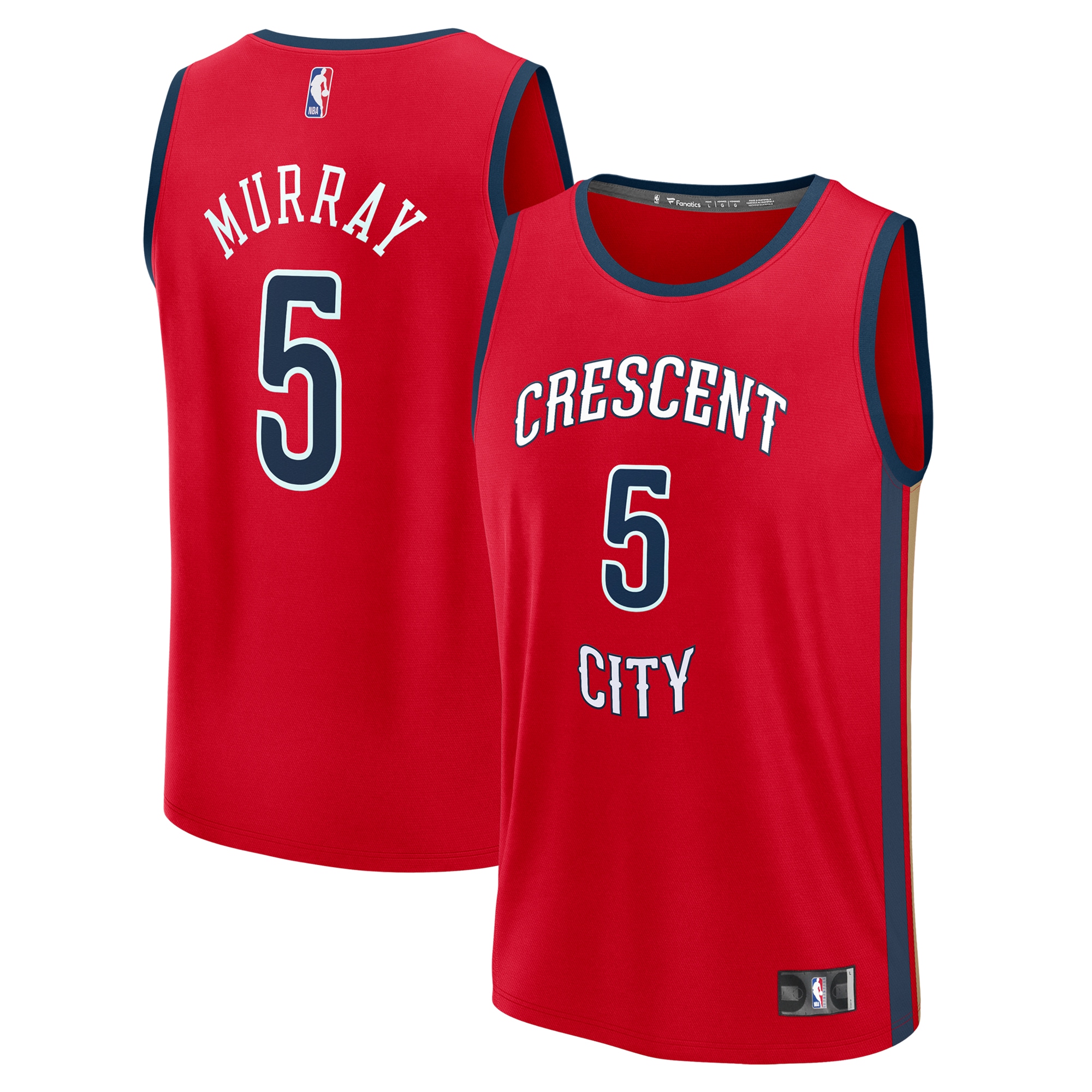 dejounte murray new orleans pelicans fanatics youth fast break replica player jersey statement edition red 7555 1nsgz.jpg