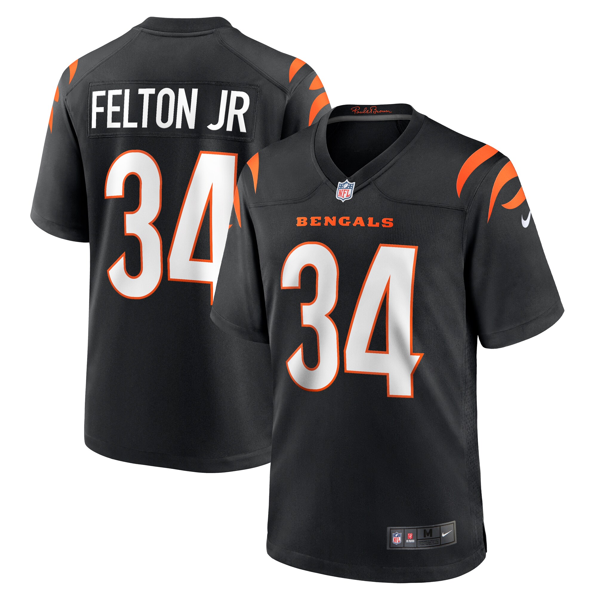 demetric felton jr. cincinnati bengals nike team game jersey black 3292 snpcq.jpg