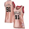 dennis rodman chicago bulls mitchell 26amp ness womens 75th anniversary rose gold 1997 swingman jersey pink 7912 boezy.jpg