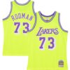 dennis rodman los angeles lakers mitchell 26amp ness hardwood classics 199899 tropical swingman jersey neon yellow 7236 mykjx.jpg