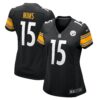 denzel mims pittsburgh steelers nike womens game jersey black 2591 spym2.jpg