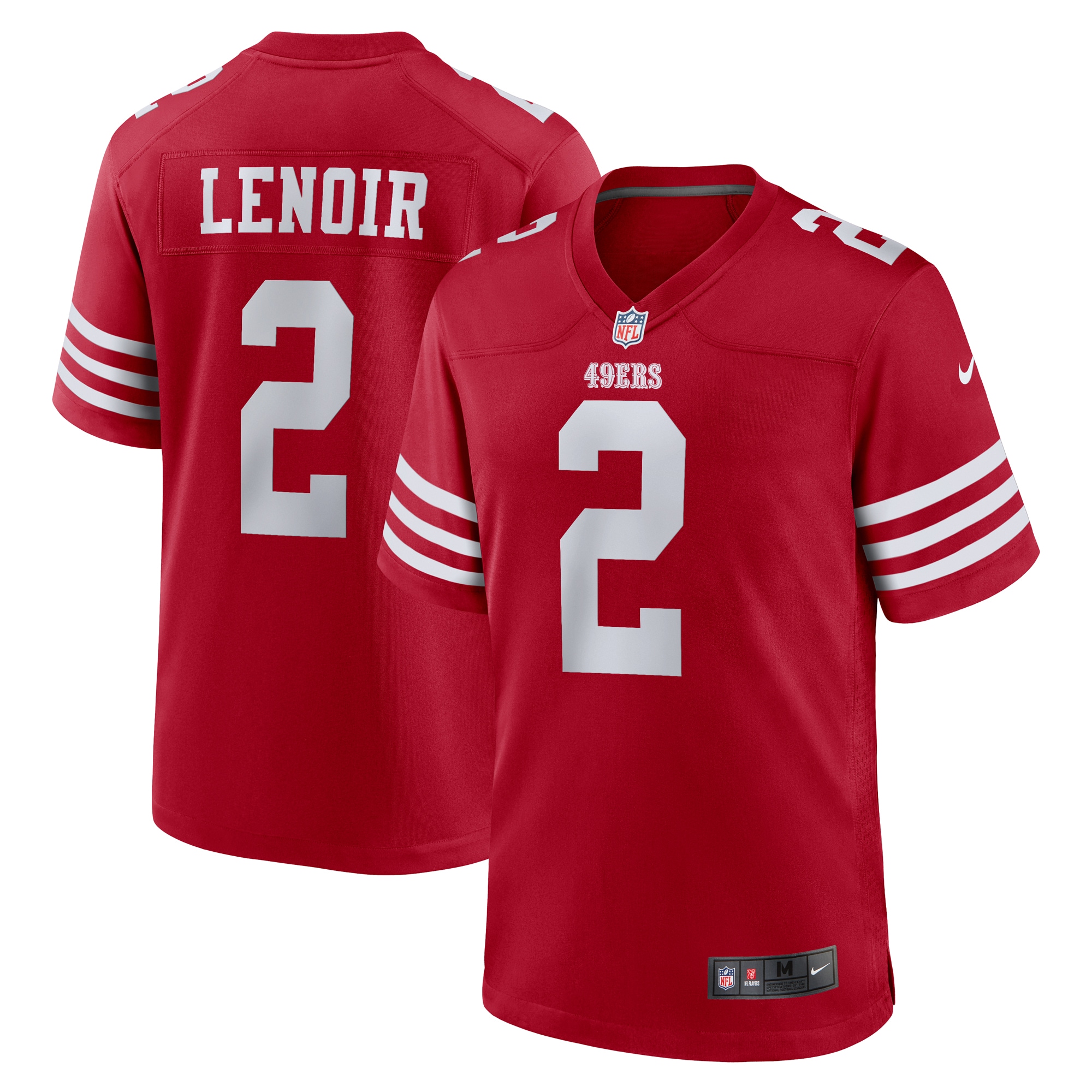 deommodore lenoir san francisco 49ers nike game jersey scarlet 8970 yfip0.jpg