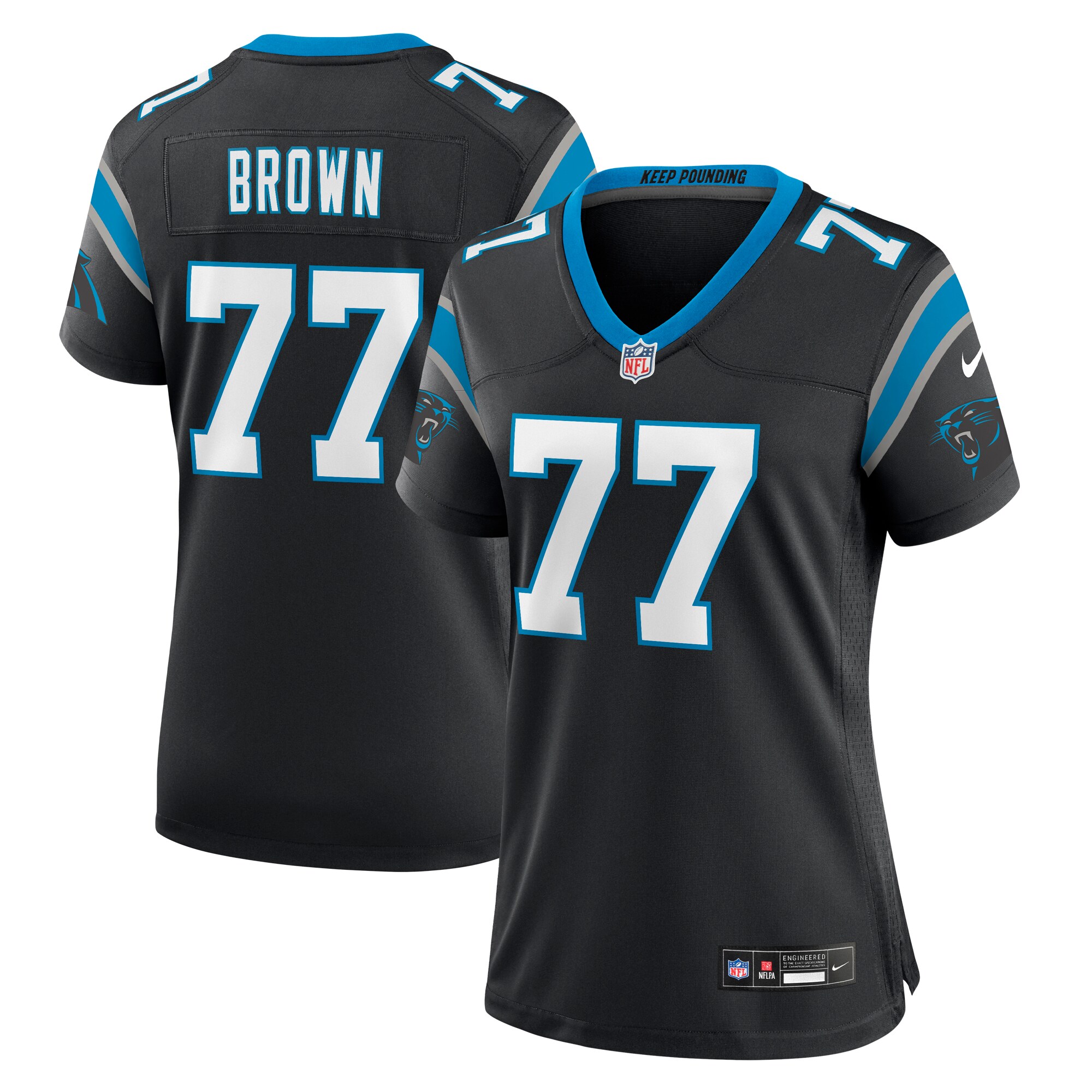 deonte brown carolina panthers nike womens team game jersey black 6102 57rae.jpg