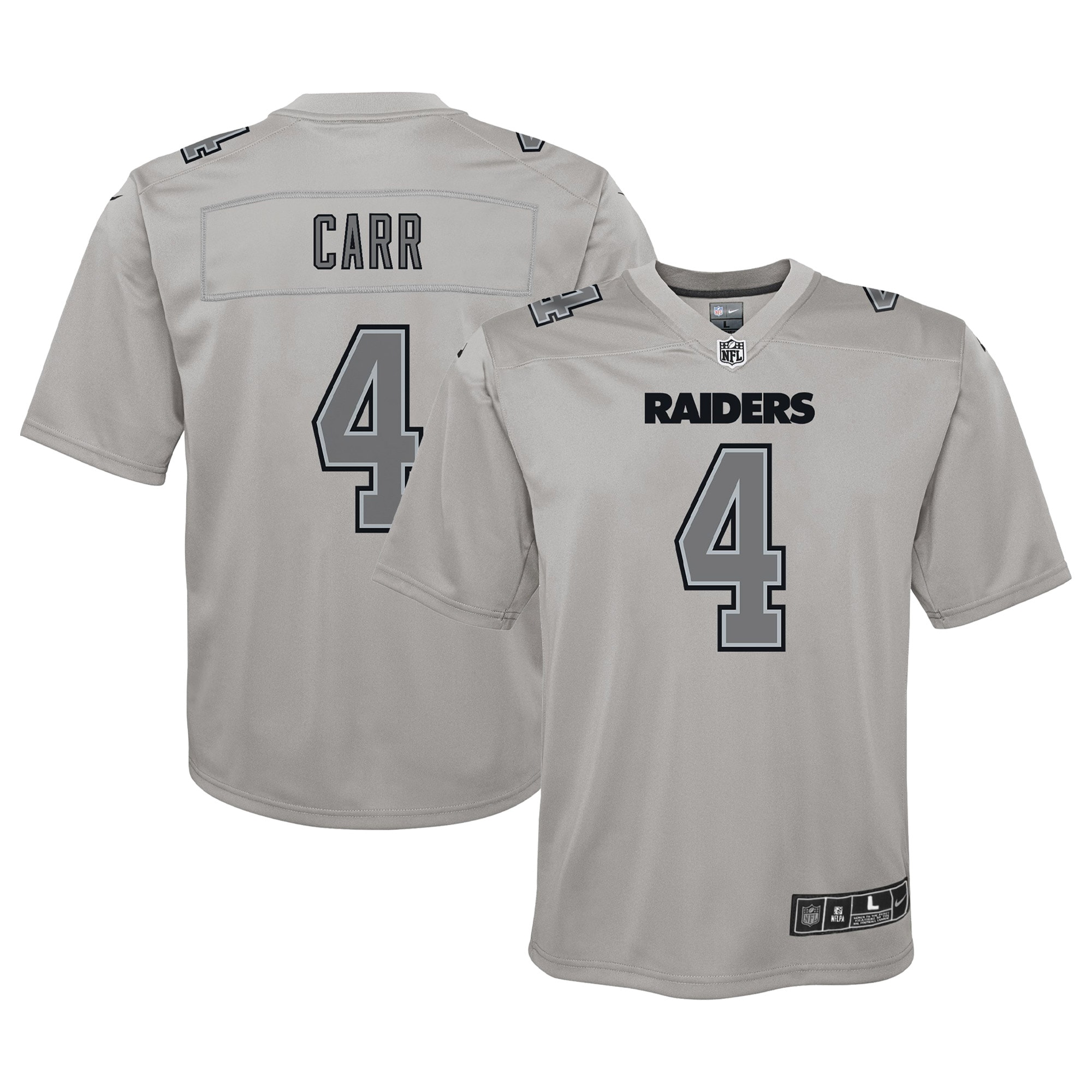 derek carr las vegas raiders nike youth atmosphere game jersey gray 6968 duazw.jpg