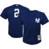 derek jeter new york yankees mitchell 26amp ness youth team cooperstown collection mesh batting practice jersey navy 1663 mspur.jpg