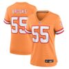 derrick brooks tampa bay buccaneers nike womens throwback game jersey orange 4281 jb22j.jpg