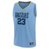 derrick rose memphis grizzlies fanatics youth fast break player jersey statement edition light blue 3040 hjkw3.jpg