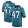 deshaan dixon jacksonville jaguars nike team game player jersey teal 6259 ui5rv.jpg