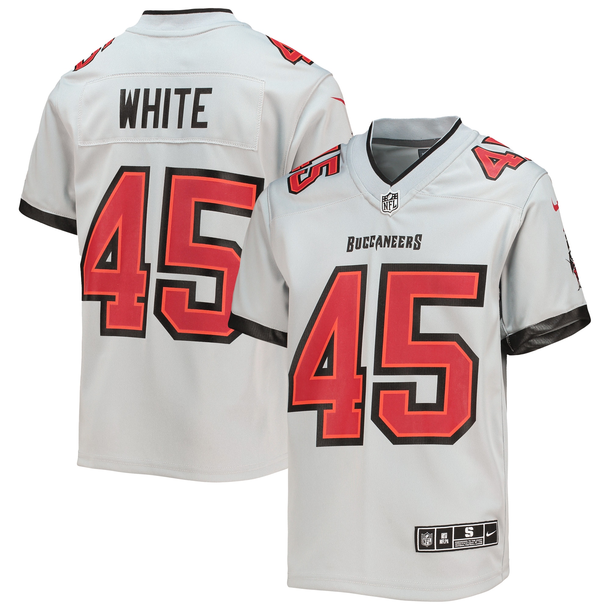 devin white tampa bay buccaneers nike youth inverted team game jersey gray 8983 clt0v.jpg