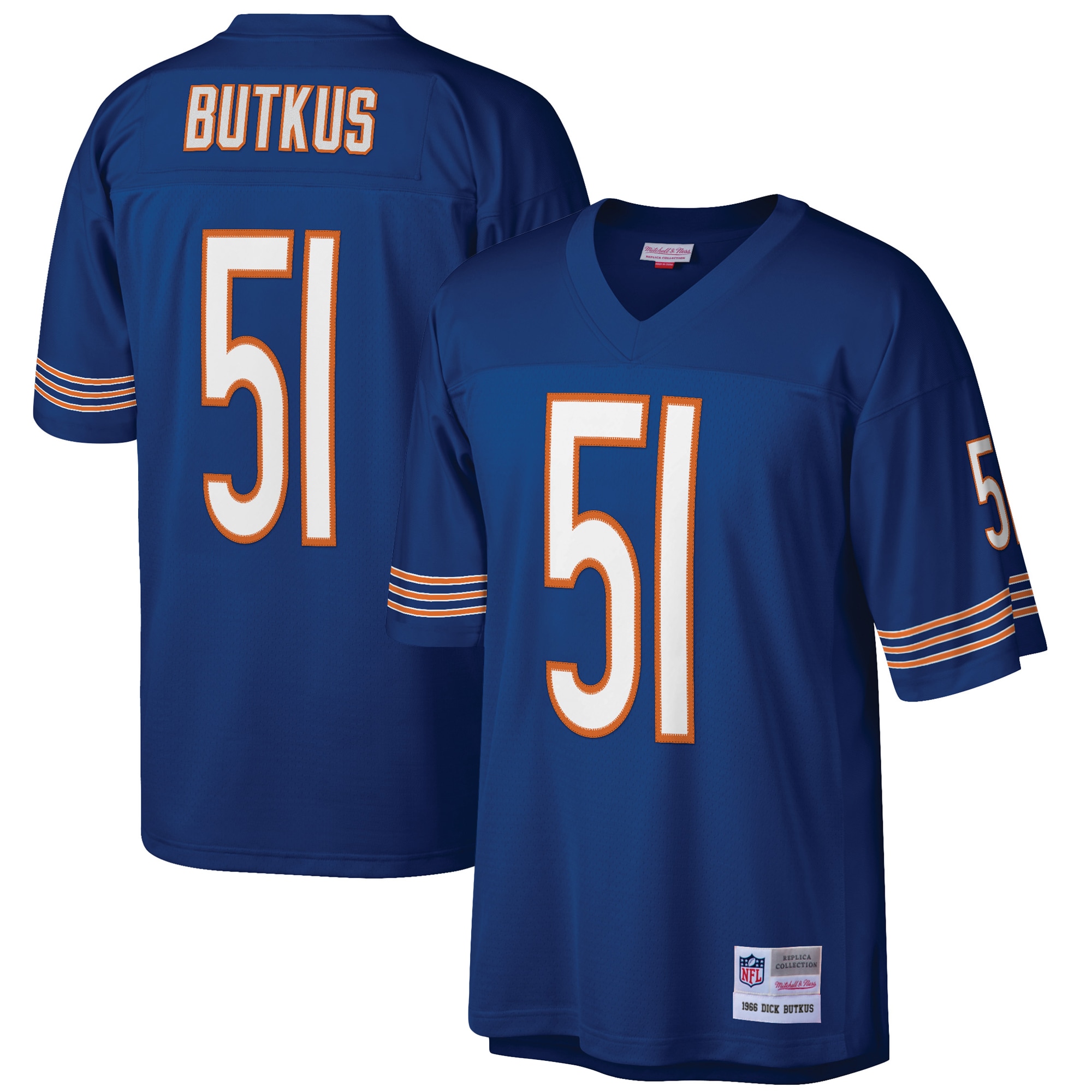 dick butkus chicago bears mitchell 26amp ness retired player legacy replica jersey navy 4481 auhq5.jpg