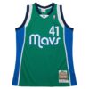 dirk nowitzki dallas mavericks mitchell 26amp ness 200405 hardwood classics authentic jersey green 6893 hbasg.jpg