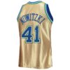 dirk nowitzki dallas mavericks mitchell 26amp ness 75th anniversary 199899 hardwood classics swingman jersey gold 5672 vbdpi.jpg