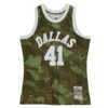 dirk nowitzki dallas mavericks mitchell 26amp ness hardwood classics 199899 ghost green swingman jersey camo 8577 sv1mr.jpg