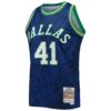 dirk nowitzki dallas mavericks mitchell 26amp ness hardwood classics 199899 lunar new year swingman jersey blue 8761 l1tb2.jpg