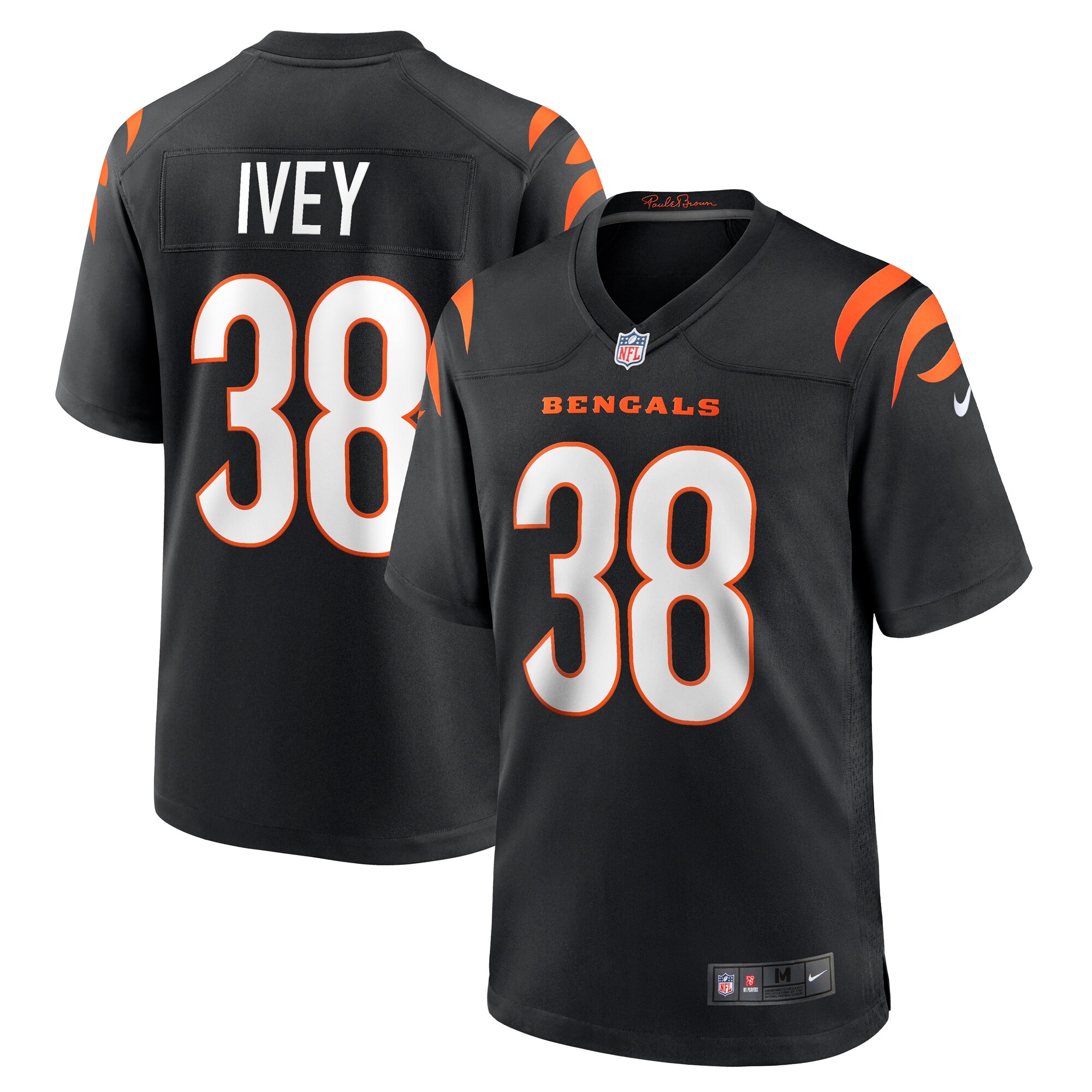 dj ivey cincinnati bengals nike team game jersey black 8563 73bzp.jpg
