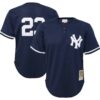 don mattingly new york yankees mitchell 26amp ness youth cooperstown collection26nbspmesh batting practice jersey navy 5464 wlx92.jpg