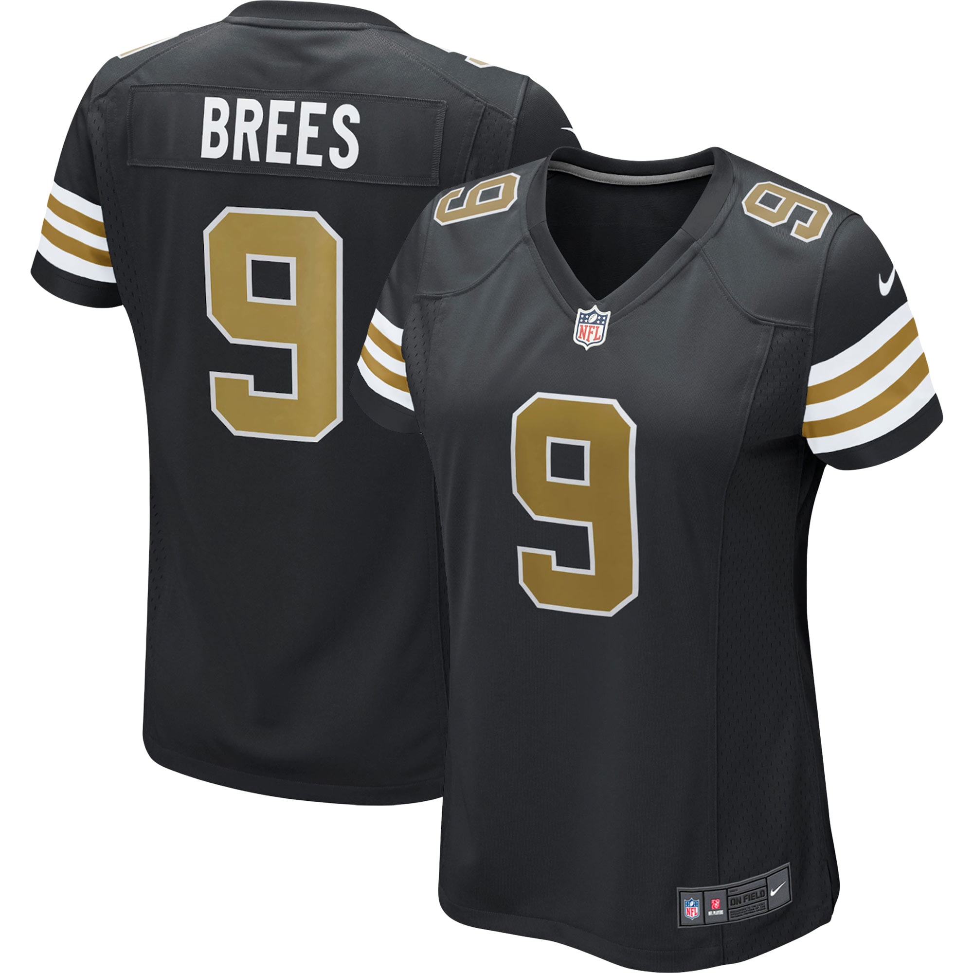 drew brees nike new orleans saints womens alternate game jersey black 8430 rsgec.jpg