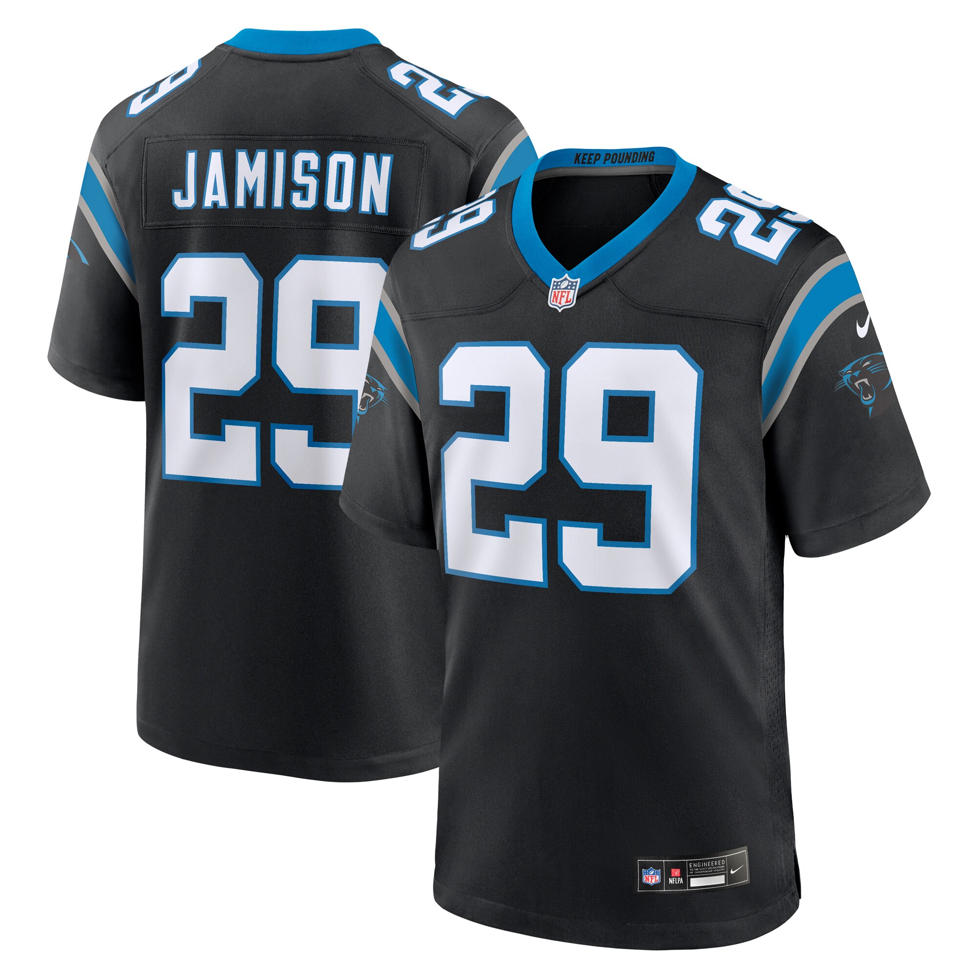 dshawn jamison carolina panthers nike team game jersey black 2902 3liww.jpg
