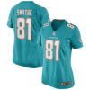 durham smythe miami dolphins nike womens game jersey aqua 2749 vz3mz.jpg