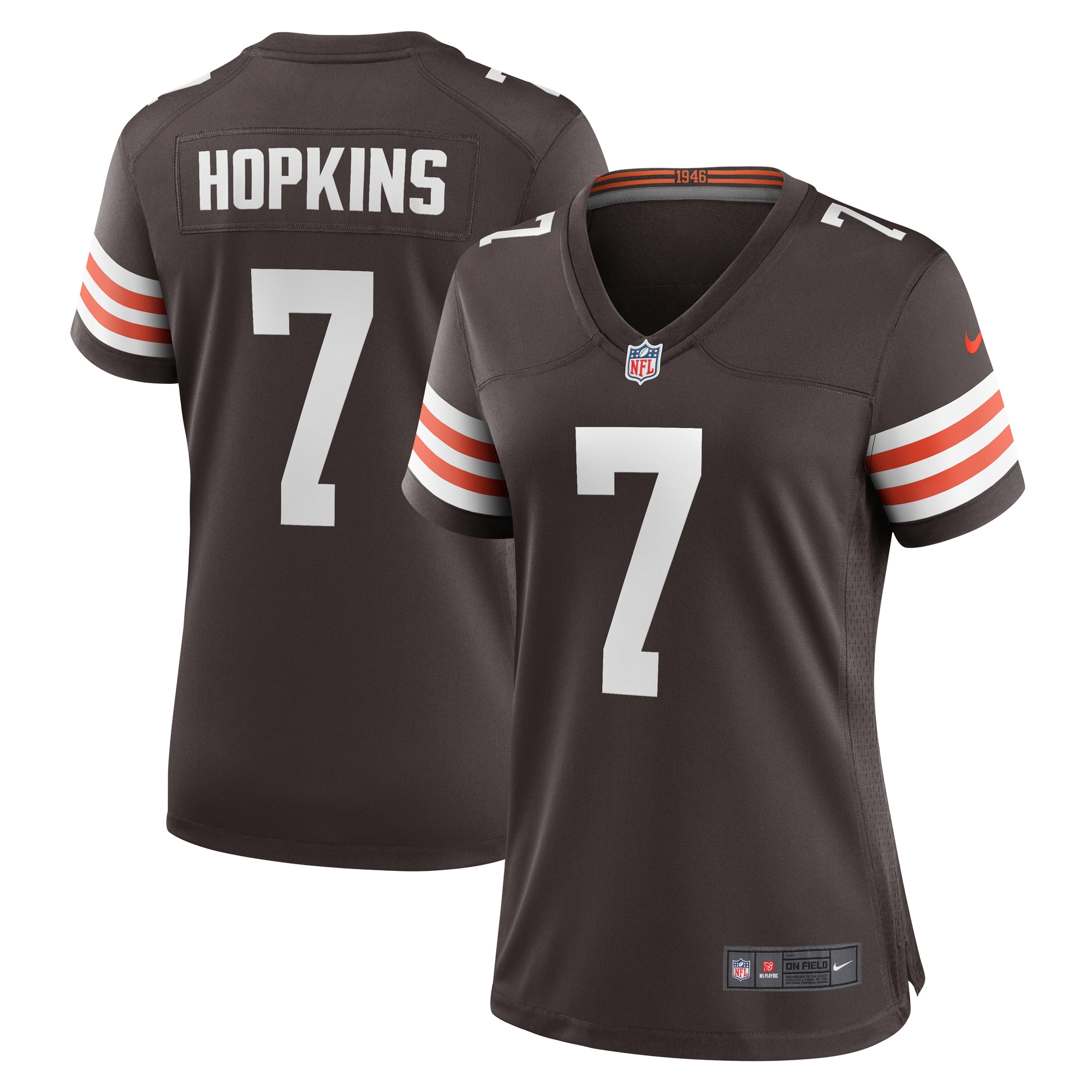 dustin hopkins cleveland browns nike womens team game jersey brown 1398 qpakn.jpg