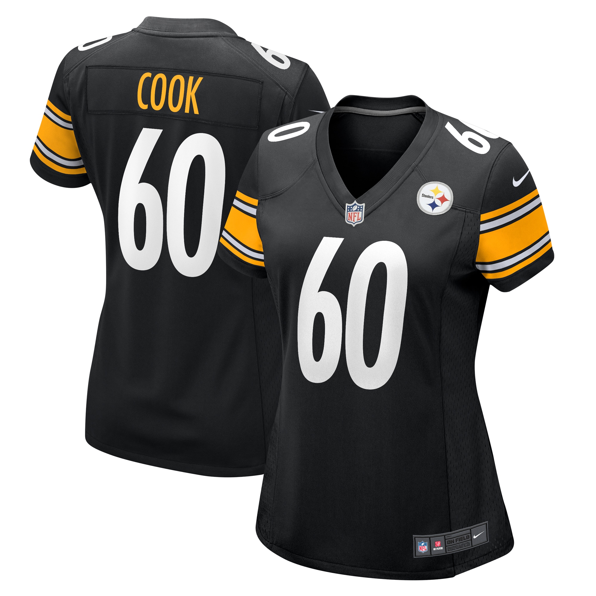 dylan cook pittsburgh steelers nike womens game jersey black 8365 upw94.jpg