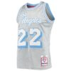 elgin baylor los angeles lakers mitchell 26amp ness 75th anniversary 196061 hardwood classics swingman jersey silver 6371 l8ius.jpg