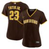 fernando tatC3ADs jr. san diego padres nike womens road replica player jersey brown 8324 qrrqx.jpg