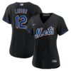 francisco lindor new york mets nike womens 2022 alternate replica player jersey black 1823 mlk8u.jpg