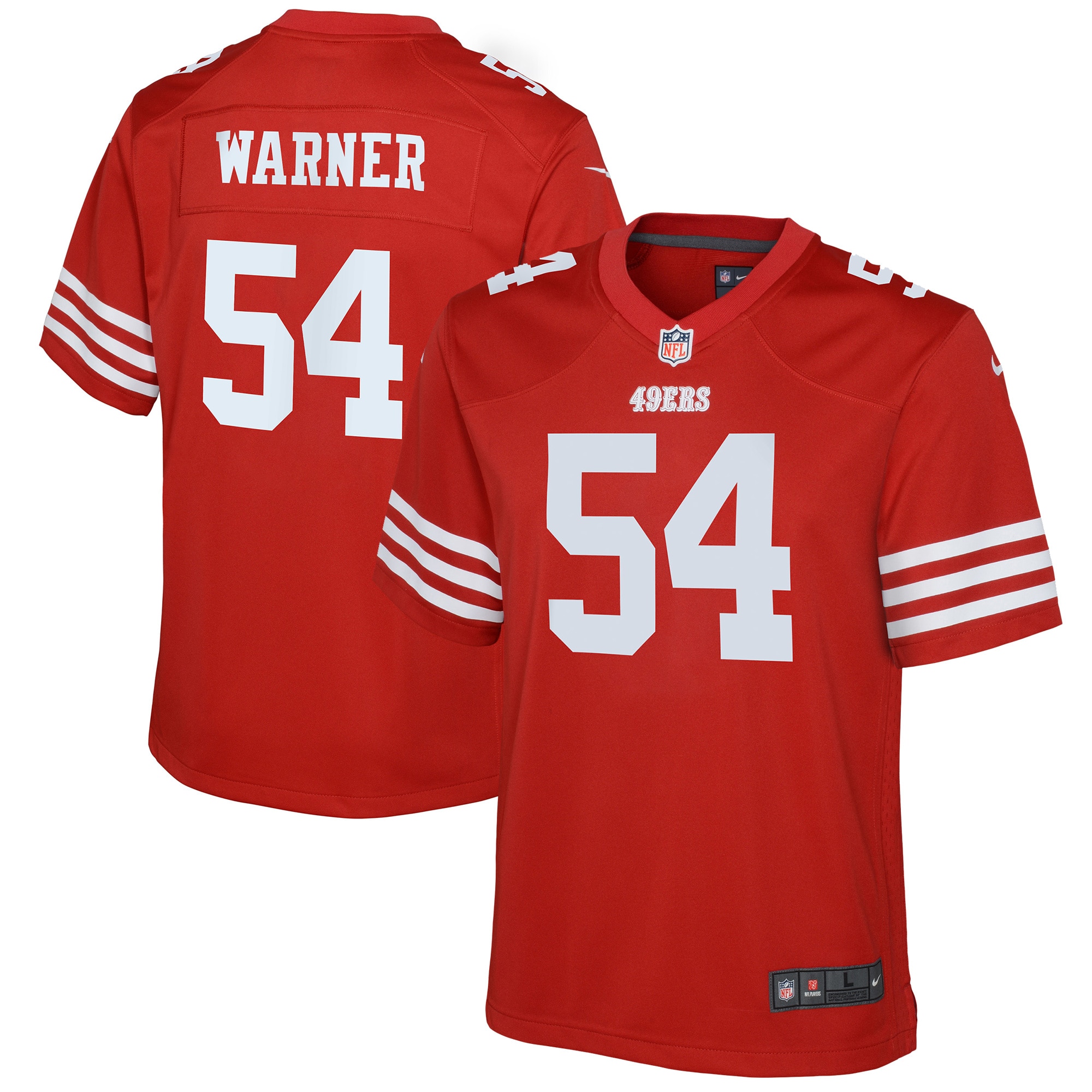 fred warner san francisco 49ers nike youth game jersey scarlet 9503 wjm9k.jpg