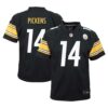 george pickens pittsburgh steelers nike youth game jersey black 7544 34ks4.jpg