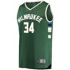 giannis antetokounmpo milwaukee bucks fanatics fast break replica jersey green icon edition 2675 a75g7.jpg