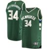 giannis antetokounmpo milwaukee bucks fanatics fast break replica player jersey icon edition hunter green 2797 kqrl0.jpg