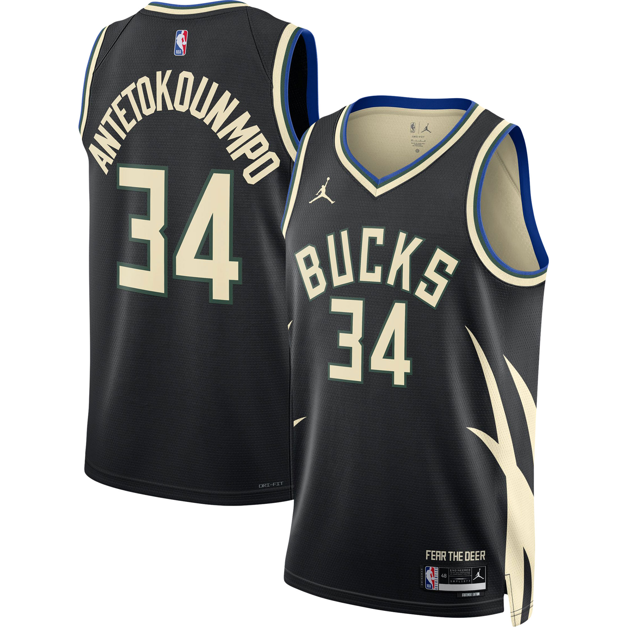 giannis antetokounmpo milwaukee bucks jordan brand unisex swingman jersey statement edition black 7394 nhn6y.jpg