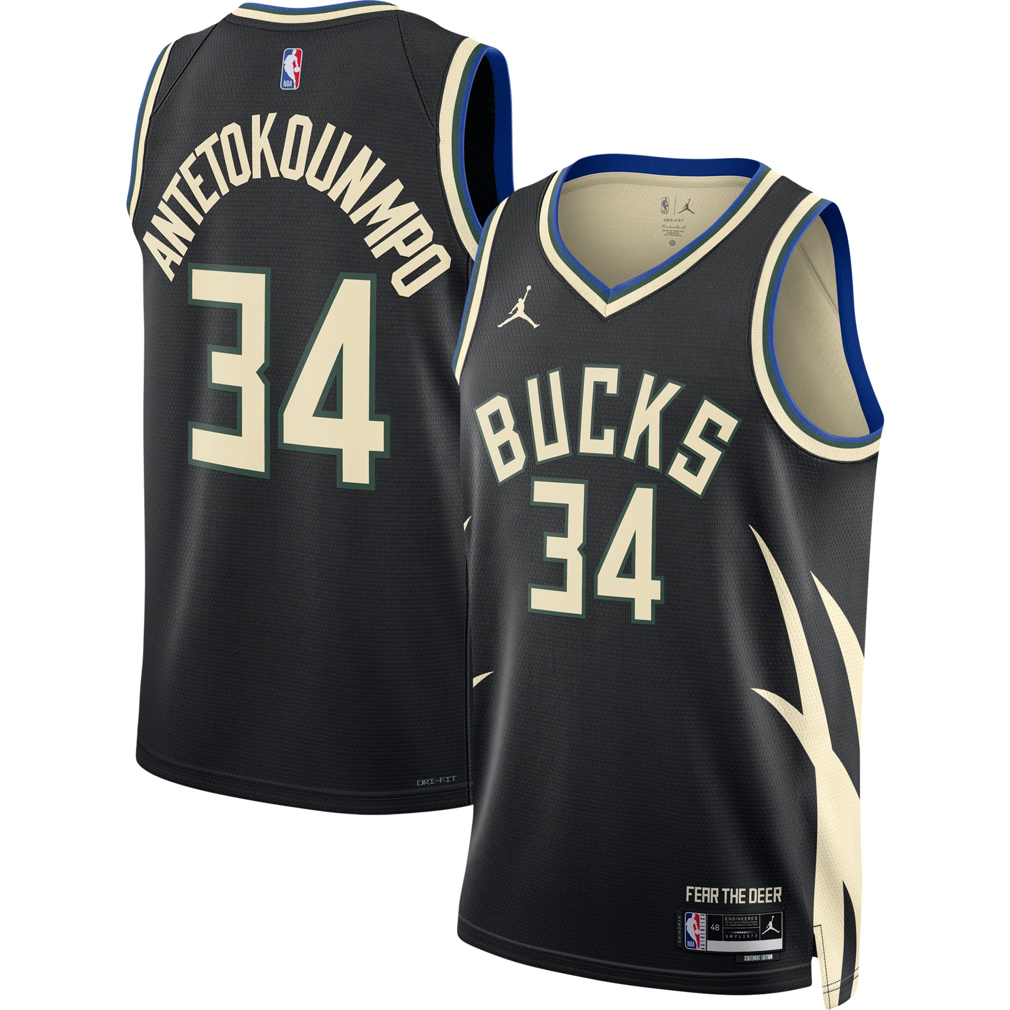 giannis antetokounmpo milwaukee bucks jordan brand unisex swingman jersey statement edition black 8194 negyq.jpg