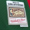 giannis antetokounmpo milwaukee bucks mitchell 26amp ness 201314 hardwood classics swingman jersey hunter green 8346 irpwe.jpg