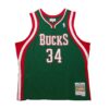 giannis antetokounmpo milwaukee bucks mitchell 26amp ness 201314 hardwood classics swingman jersey hunter green 9585 yzh0u.jpg