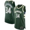 giannis antetokounmpo milwaukee bucks nike authentic jersey icon edition hunter green 8454 cjajf.jpg