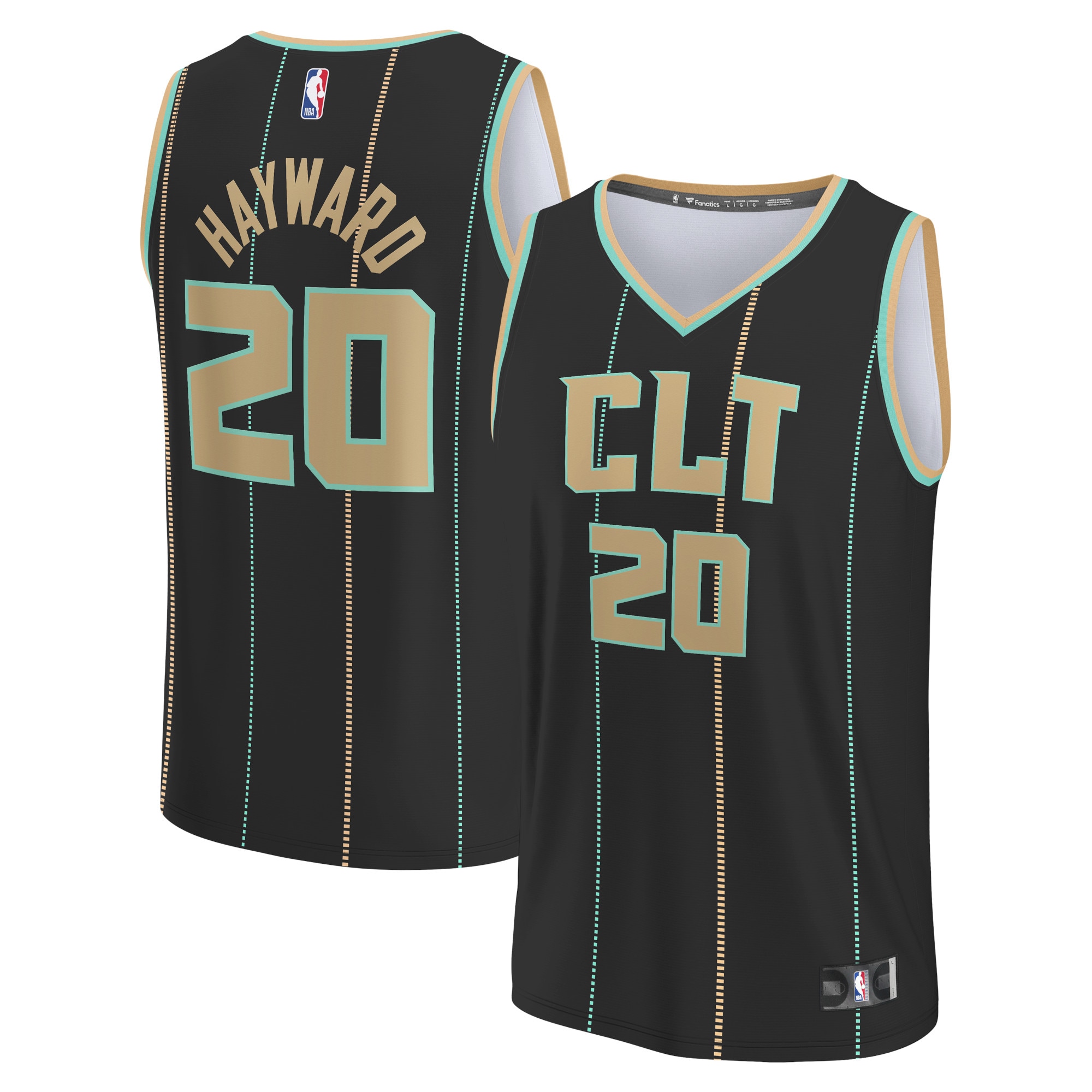 gordon hayward charlotte hornets fanatics youth fastbreak jersey city edition black 6331 yek7r.jpg