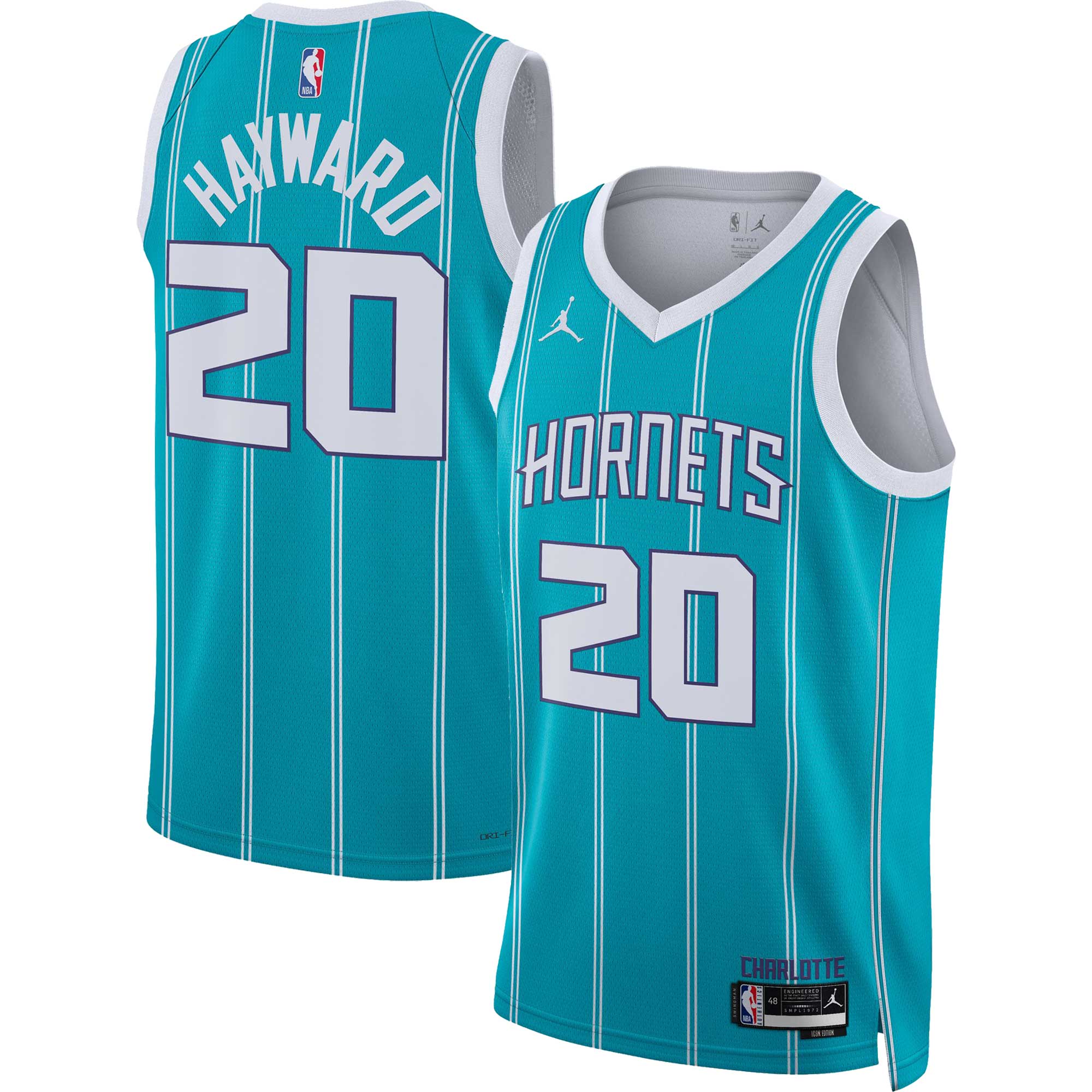 gordon hayward charlotte hornets jordan brand unisex swingman jersey icon edition teal 3891 p2dle.jpg