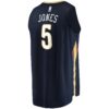 herbert jones new orleans pelicans fanatics youth fast break replica jersey icon edition navy 5035 qm6jk.jpg