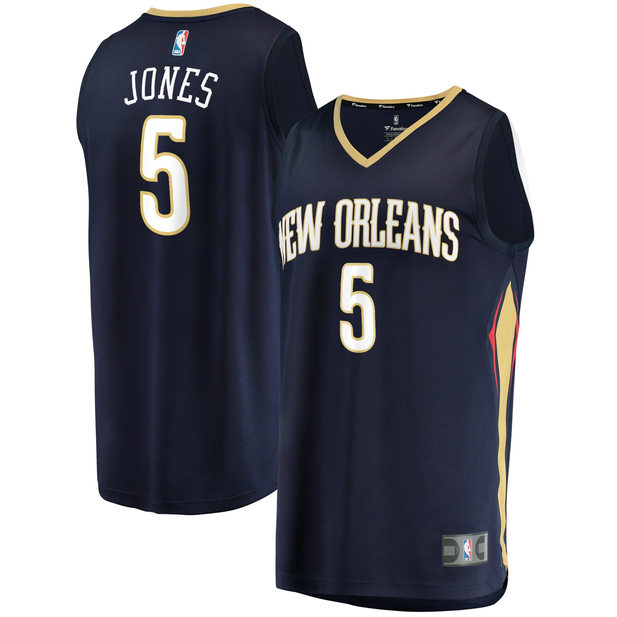 herbert jones new orleans pelicans fanatics youth fast break replica jersey icon edition navy 5676 emrgw.jpg