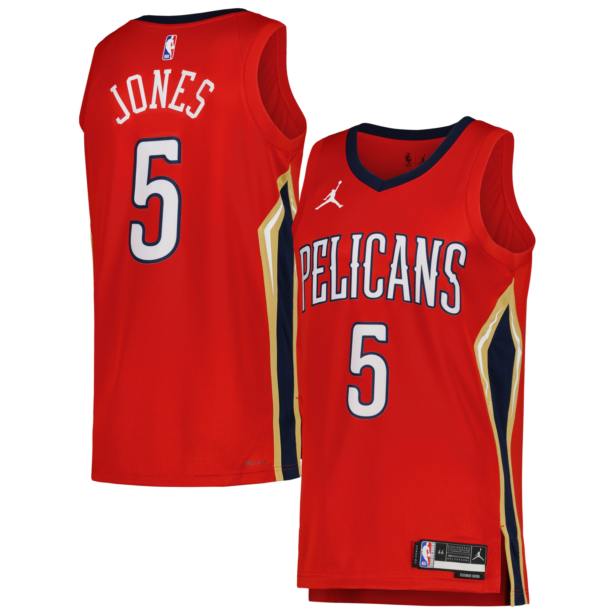 herbert jones new orleans pelicans jordan brand unisex swingman jersey statement edition red 9461 elfid.jpg