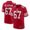 isaac alarcon san francisco 49ers nike team game jersey scarlet 6171 fdywq.jpg