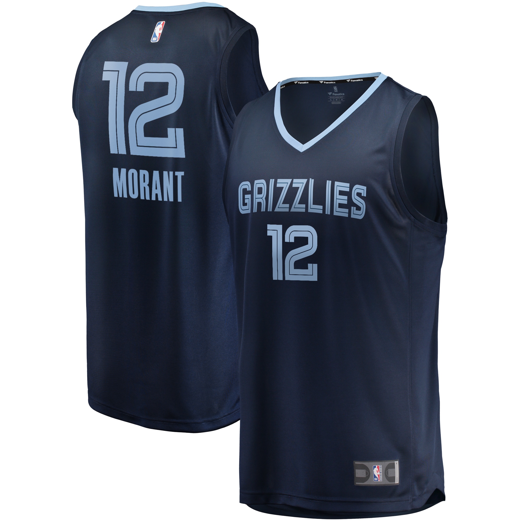 ja morant memphis grizzlies fanatics big 26amp tall fast break player jersey navy icon edition 8180 yexh2.jpg