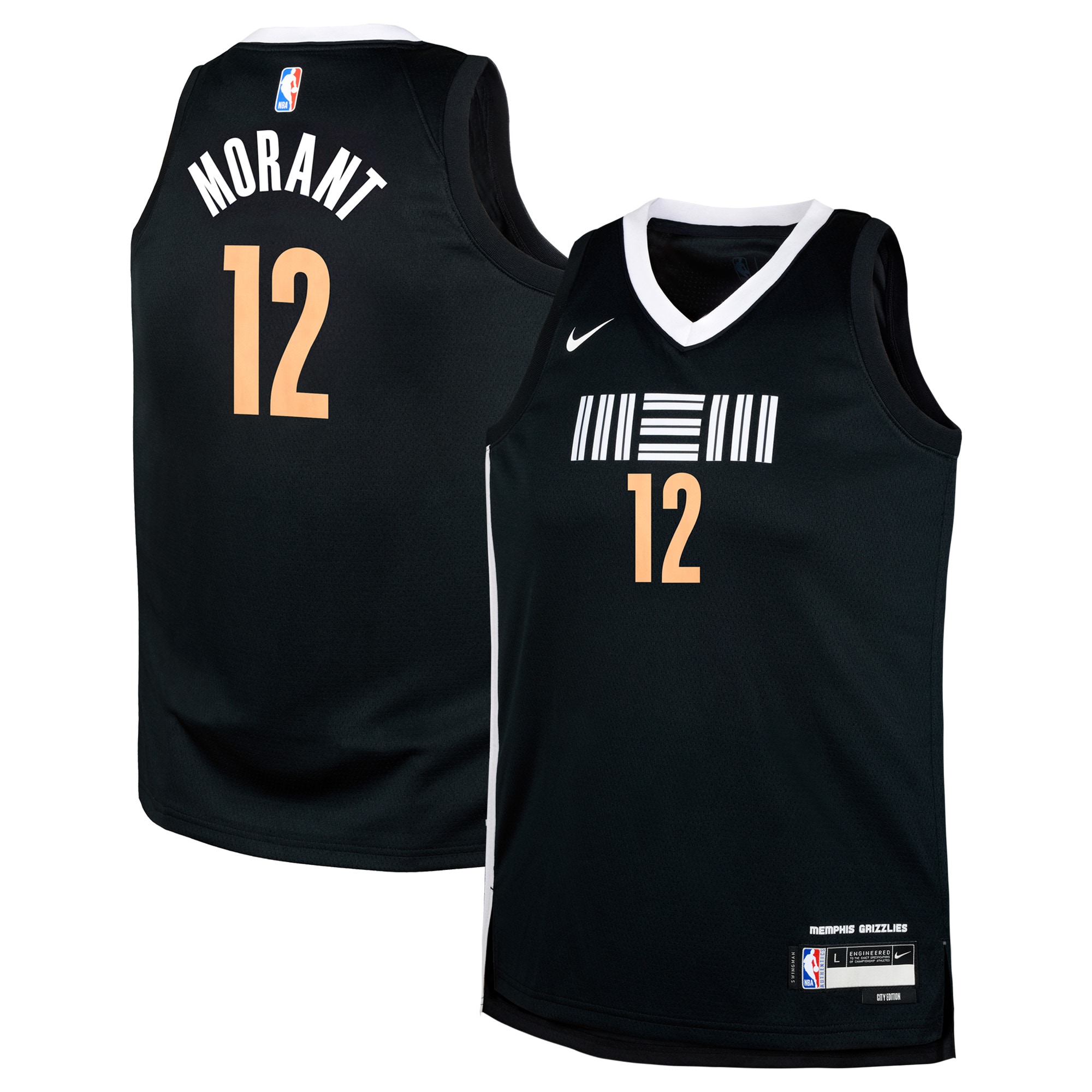 ja morant memphis grizzlies nike youth swingman replica jersey city edition black 9500 riuxr.jpg