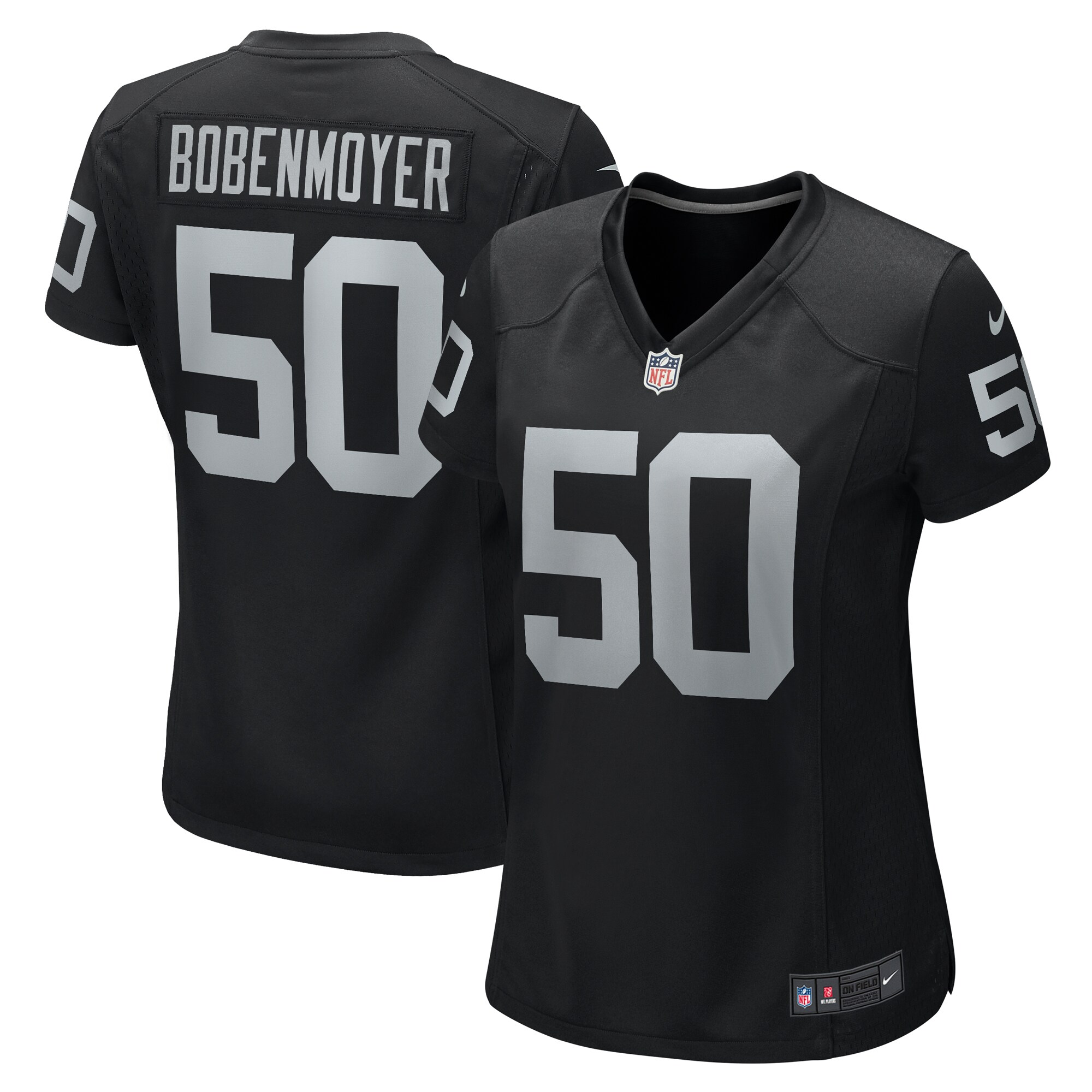 jacob bobenmoyer las vegas raiders nike womens game player jersey black 8479 sclyd.jpg