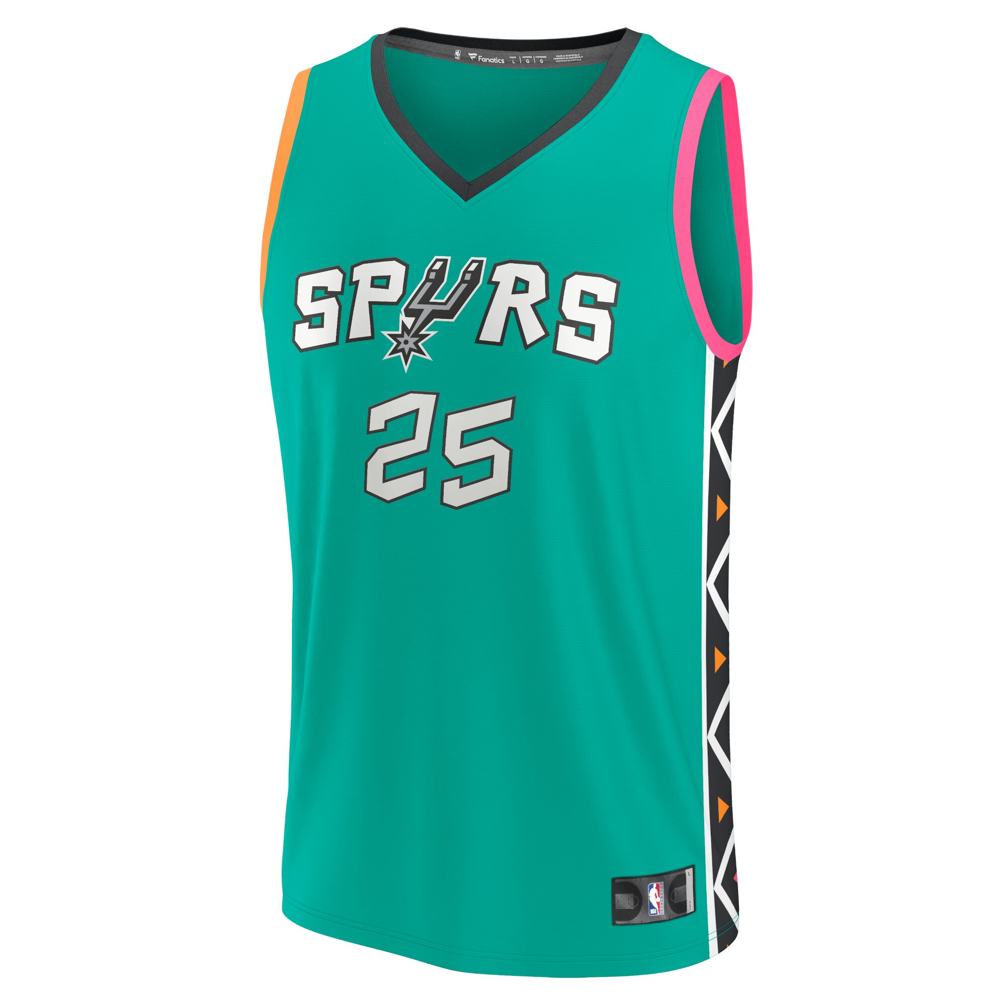 jakob poeltl san antonio spurs fanatics fastbreak jersey city edition green 1432 28fsc.jpg