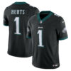 jalen hurts philadelphia eagles nike vapor f.u.s.e. limited jersey black 8394 qqjl8.jpg