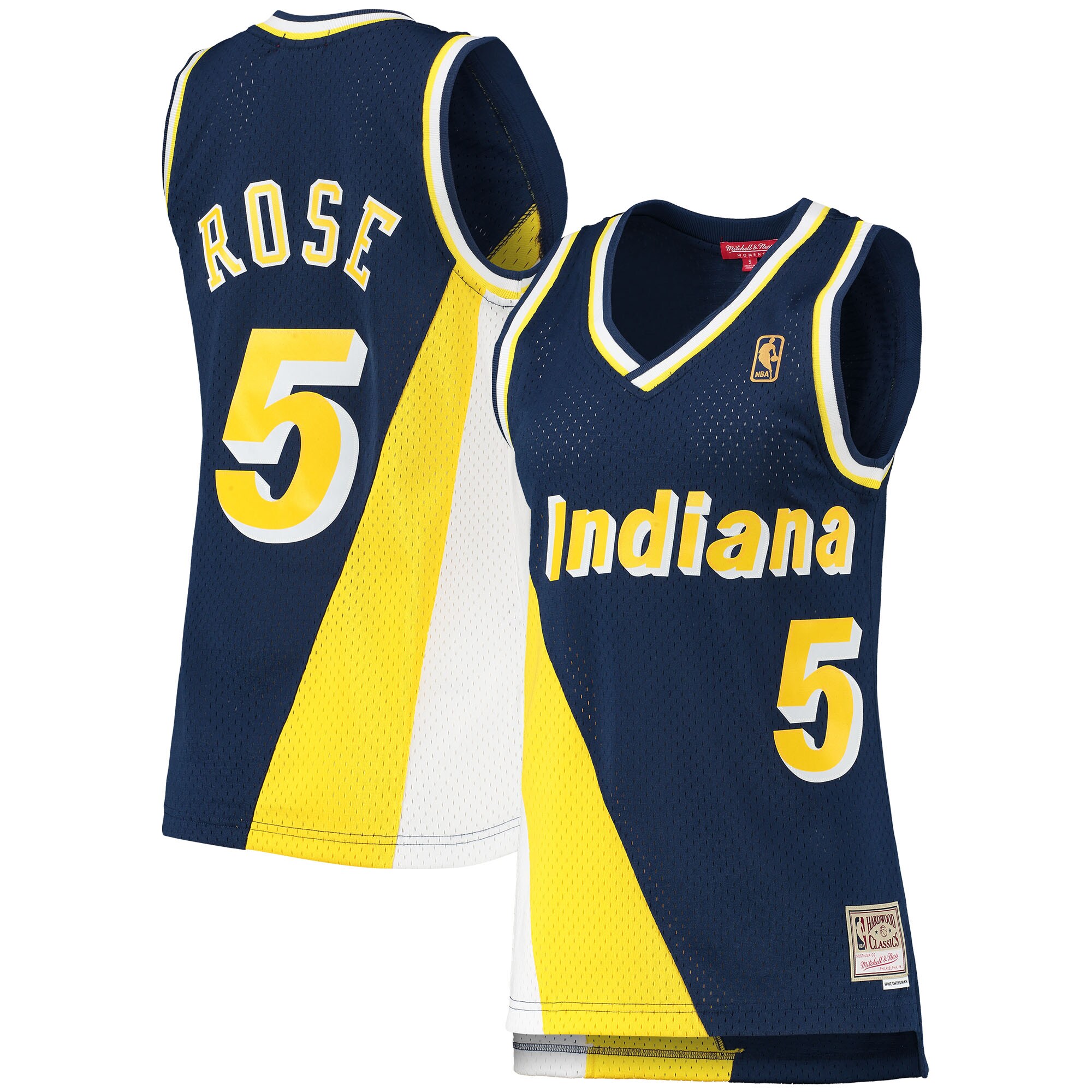 jalen rose indiana pacers mitchell 26amp ness womens 199697 hardwood classics swingman jersey navy 7369 yguob.jpg